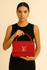 Louis Vuitton Ruby Signature El Çantası