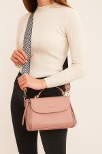 MOSHING Pudra Renk El ve Omuz Çantası