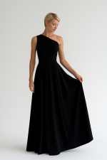 Black Grace Tek Omuz Abiye