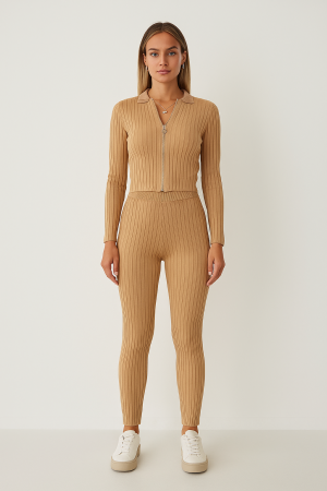 Caramel Comfort Ribana Takım