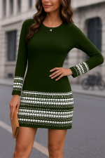 Emerald Grace Mini Elbise